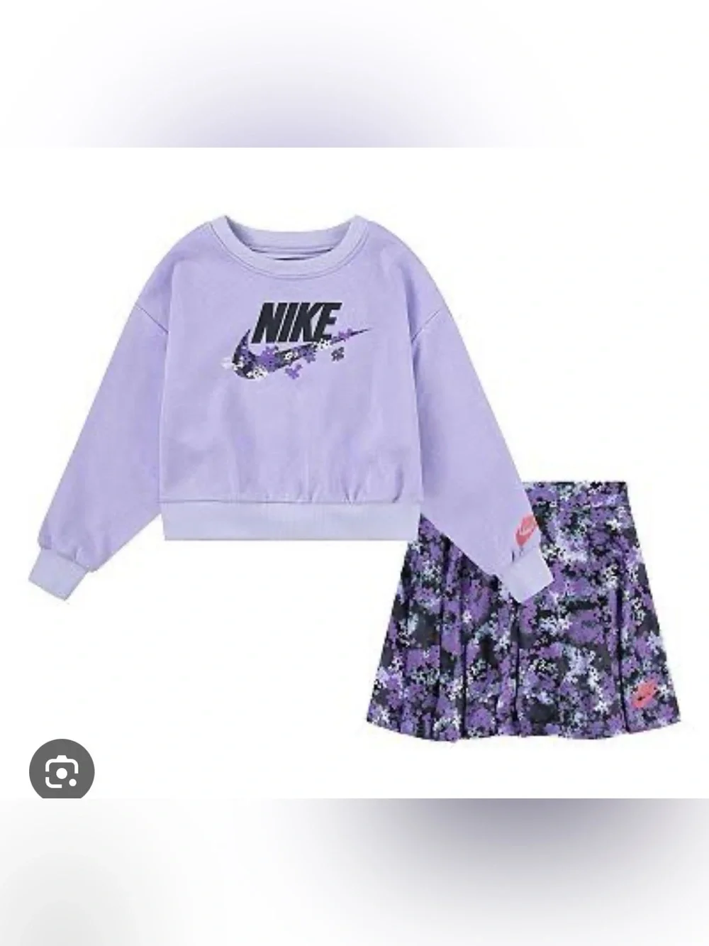NIKE Girl’s Crew Neck Sweatshirt - Size 2T (1-2 years)